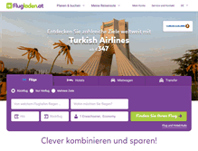 Tablet Screenshot of flugladen.at